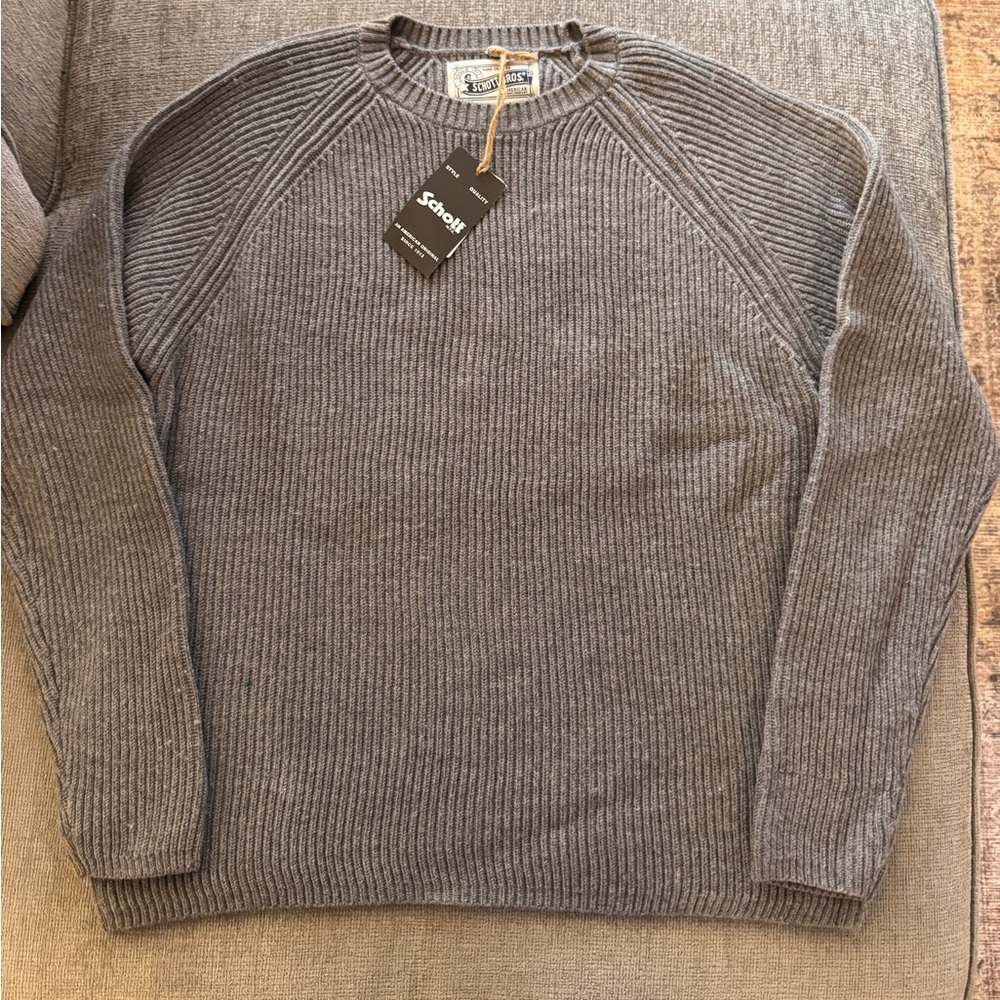 NWT Schott Men’s crewneck sweater